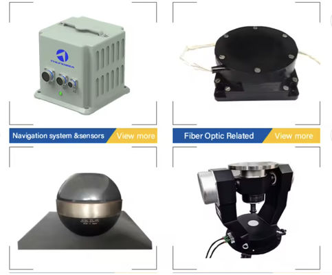 Sistema di navigazione inerziale 100Hz Rate di aggiornamento Unità GPS in fibra ottica resistente agli urti